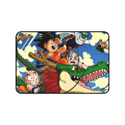 Young Goku Riding Shenron [Dragon Ball] Mousepad