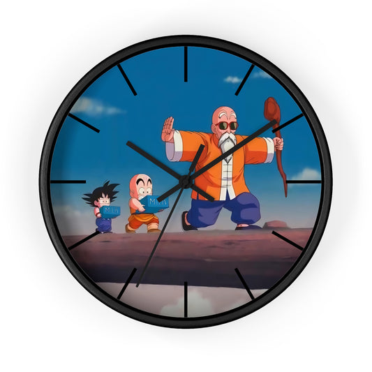 Master Roshi's Training [Dragon Ball] Wall Clock