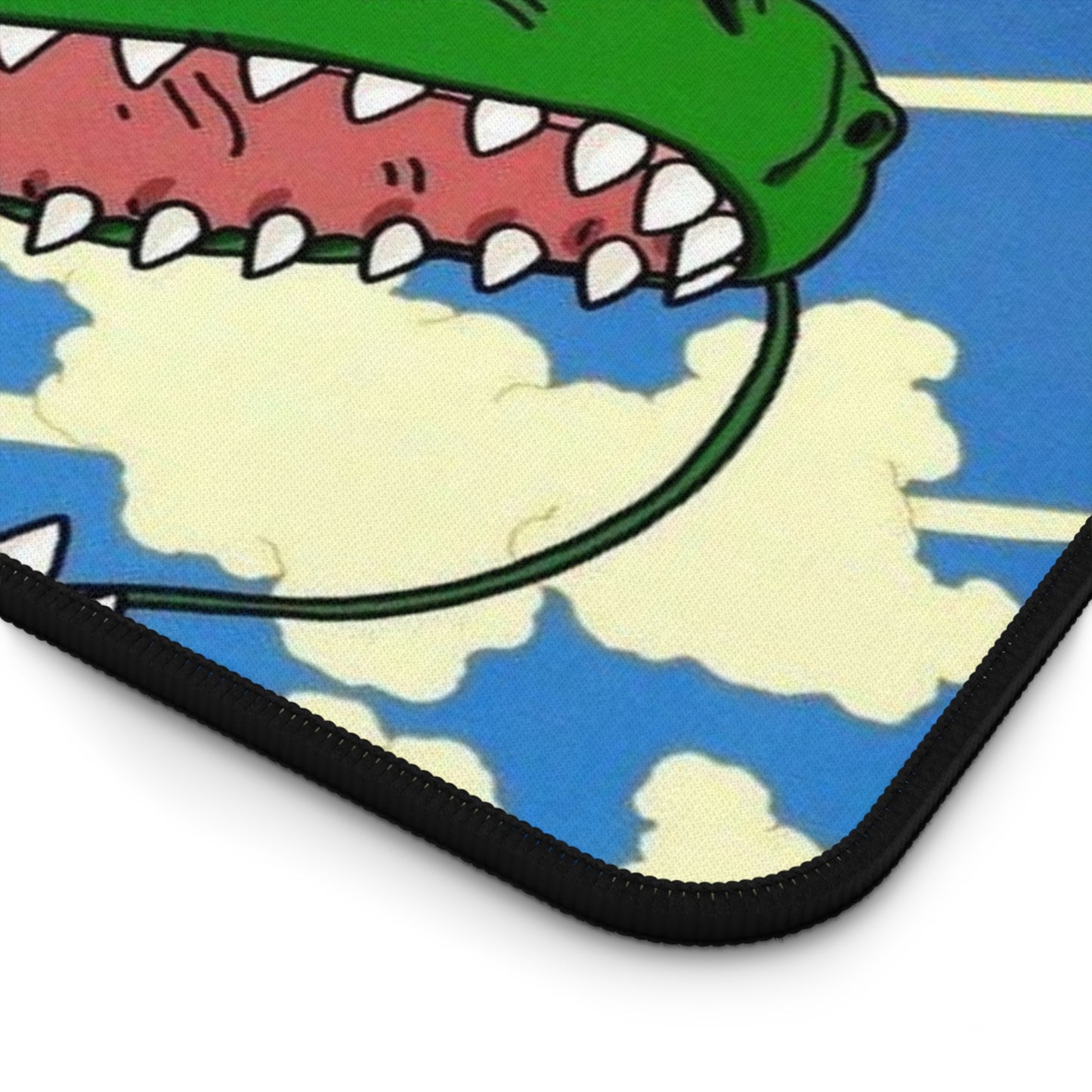 Young Goku Riding Shenron [Dragon Ball] Mousepad